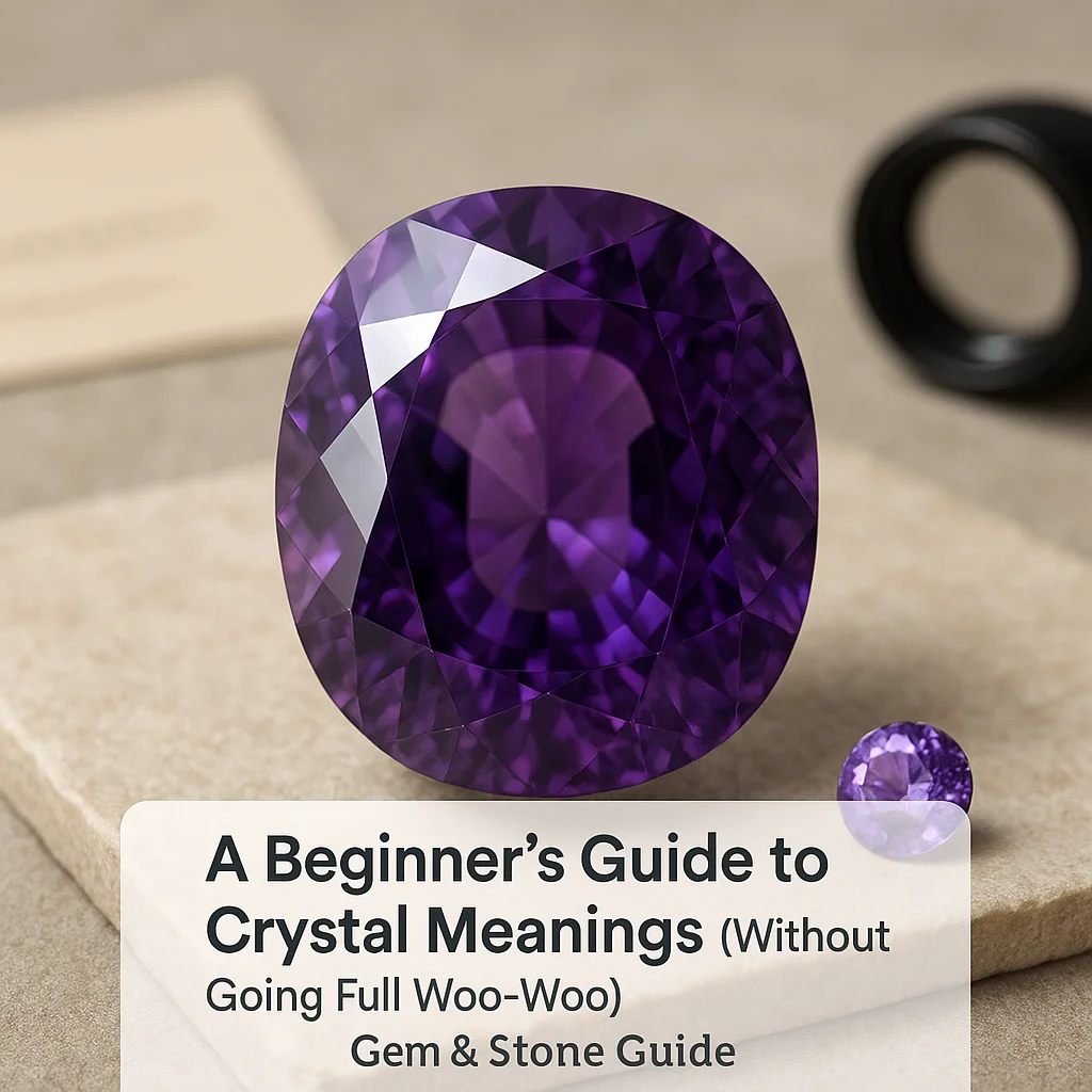 A Beginner’s Guide to Crystal Meanings (Without Going Full Woo-Woo)
