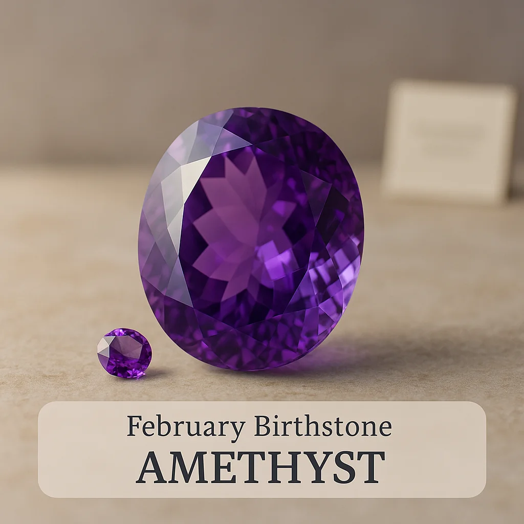 February Birthstone Amethyst