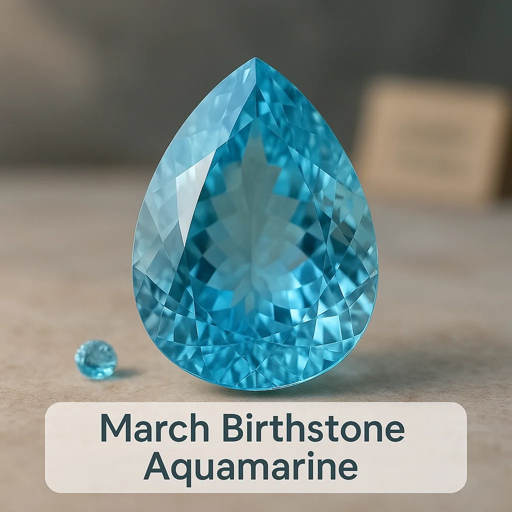 March Birthstone Aquamarine