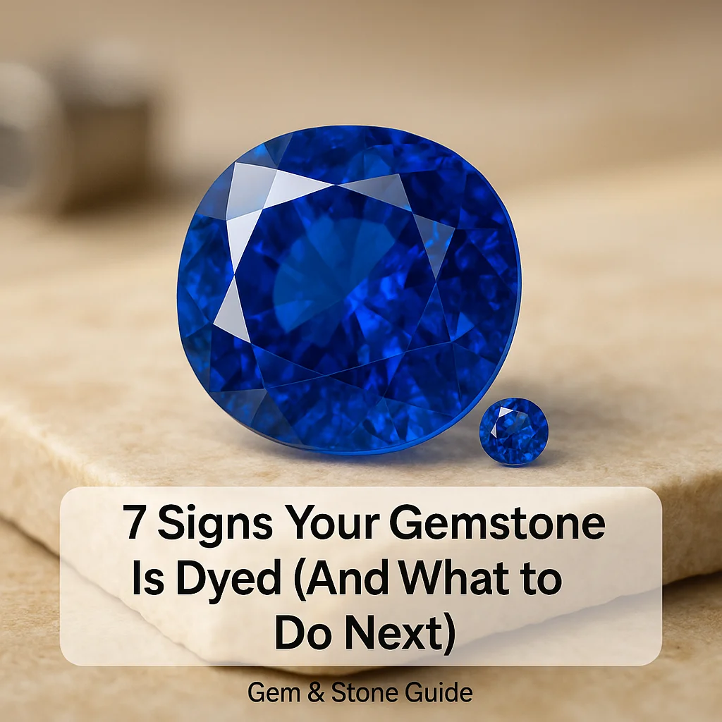 7 Signs Your Gemstone Is Dyed (And What to Do Next)