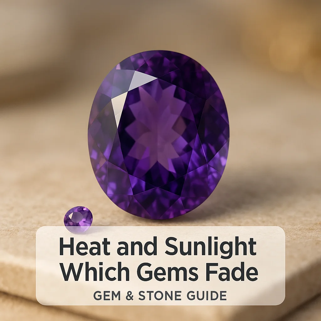 Heat and Sunlight Which Gems Fade