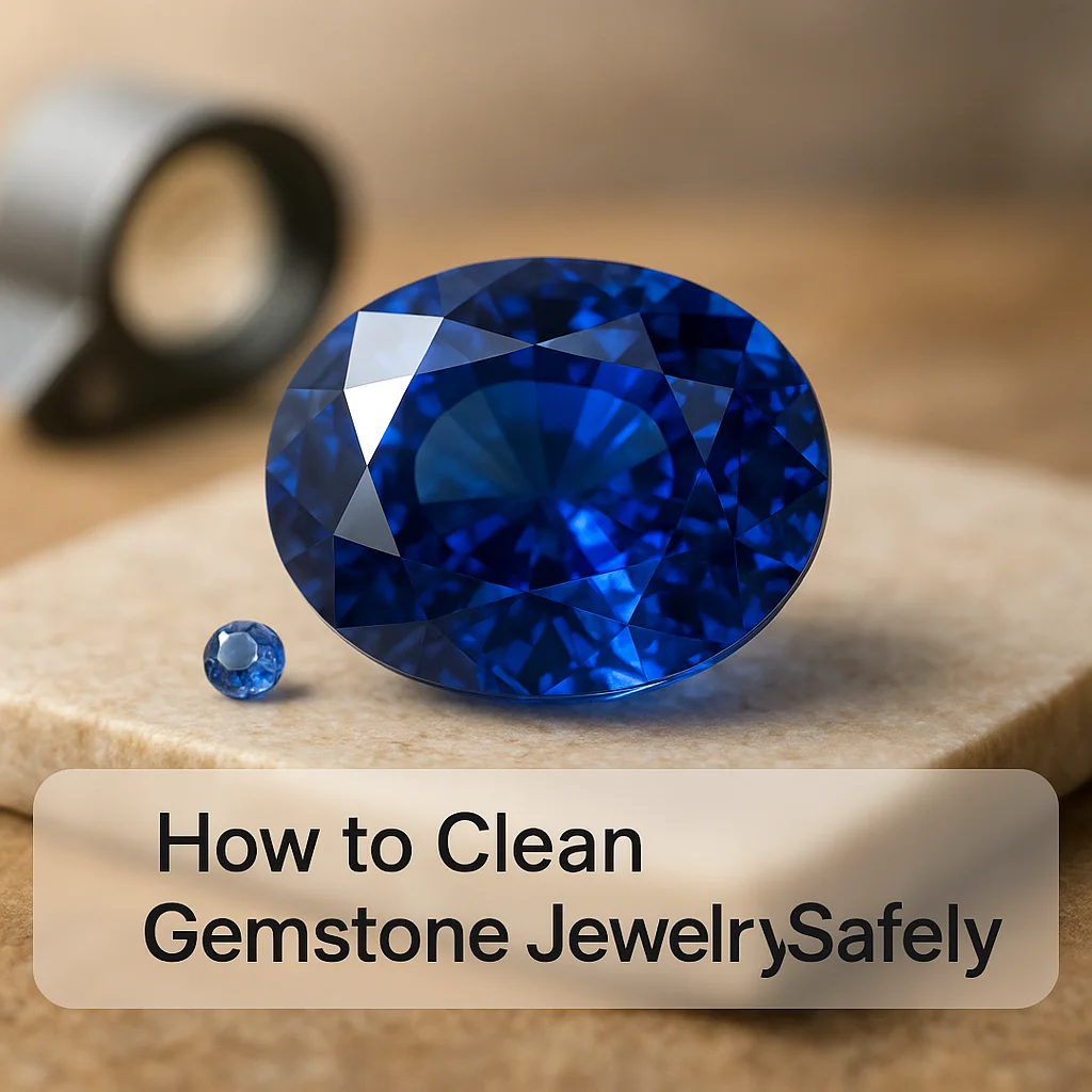 How to Clean Gemstone Jewelry Safely