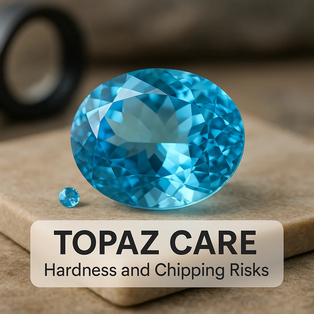 Topaz Care Hardness and Chipping Risks