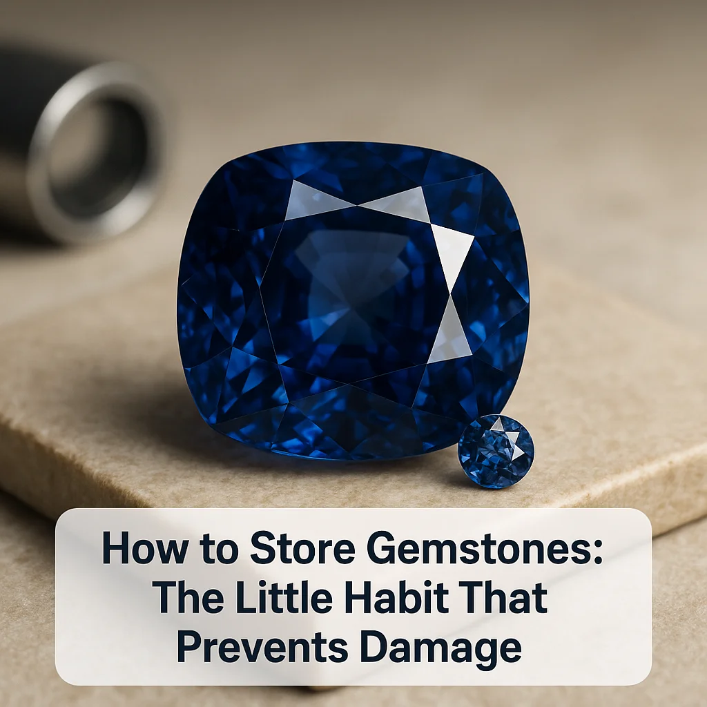 How to Store Gemstones: The Little Habit That Prevents Damage