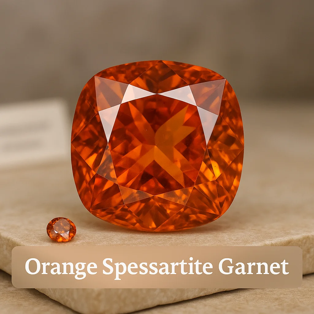 Orange Spessartite Garnet