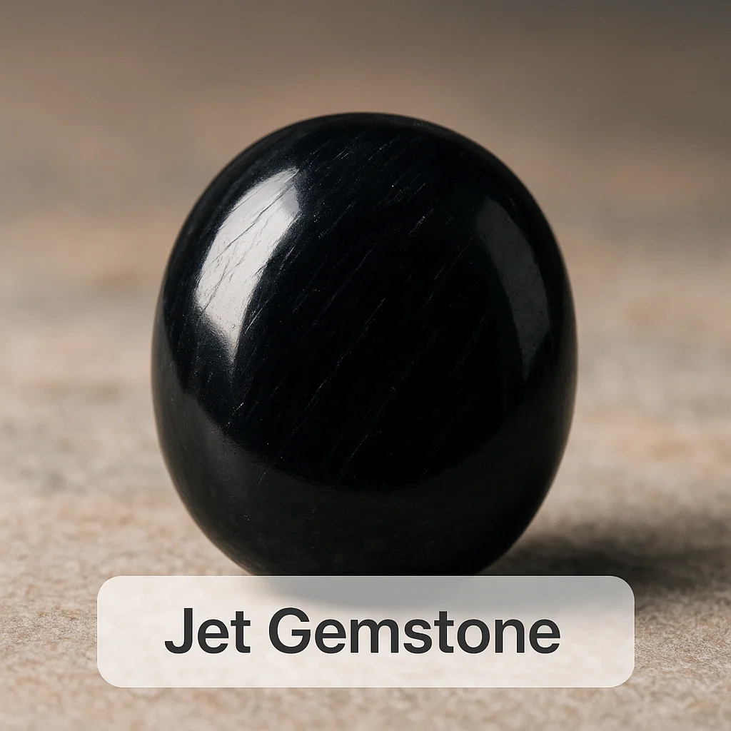 Jet Gemstone