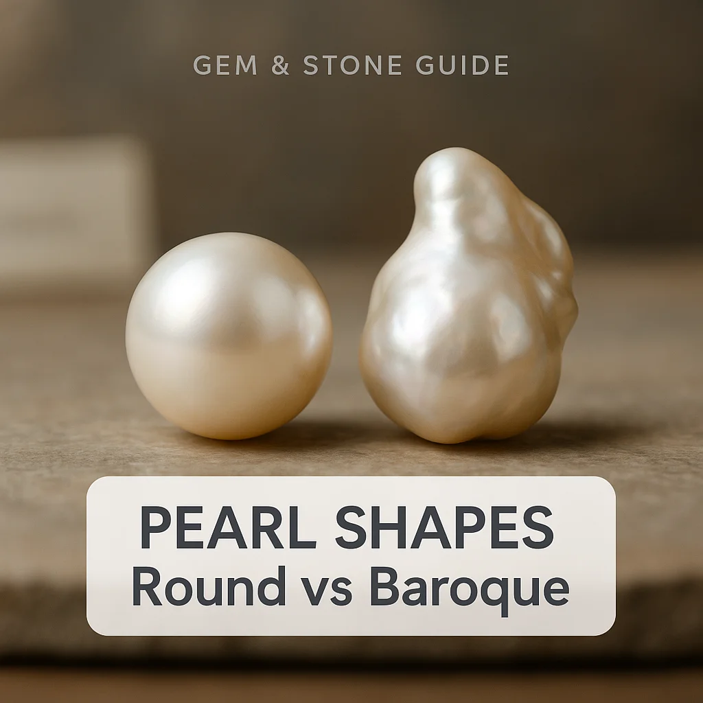 Pearl Shapes Round vs Baroque