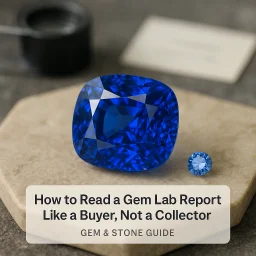 How To Read A Gem Lab Report Like A Buyer Not A Collector