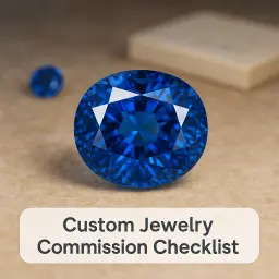 Custom Jewelry Commission Checklist