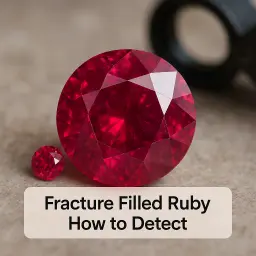 Fracture Filled Ruby How To Detect