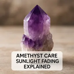 Amethyst Care Sunlight Fading Explained