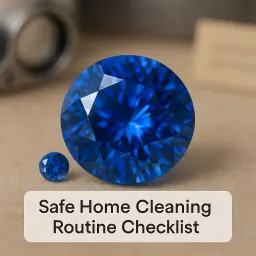 Safe Home Cleaning Routine Checklist