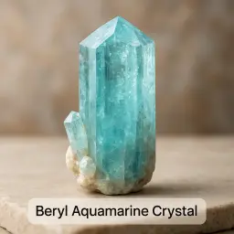 Beryl Aquamarine Crystal