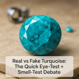 Real Vs Fake Turquoise The Quick Eye Test Smell Test Debate